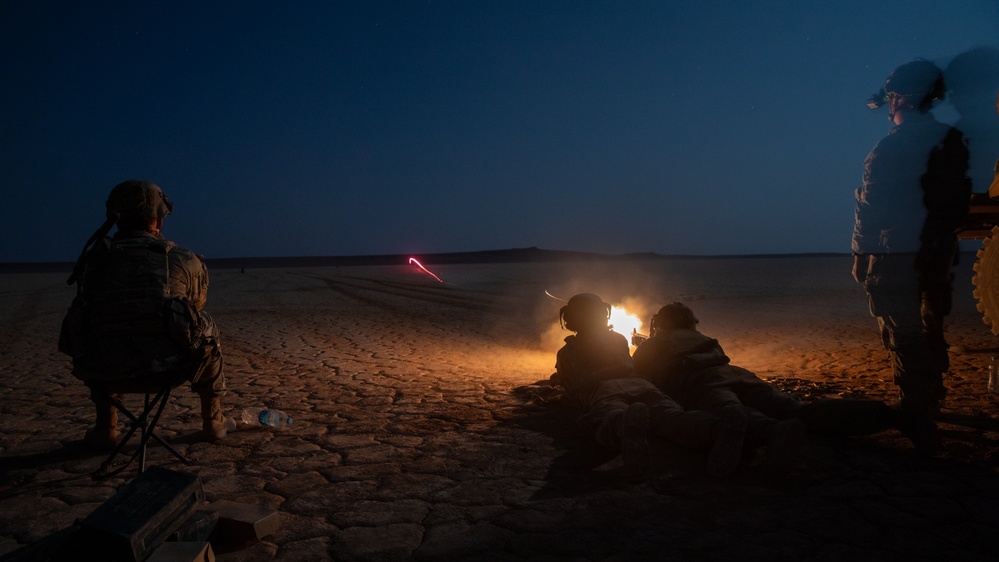 Machine Gun Madness, Coalition alongside Partners fire away