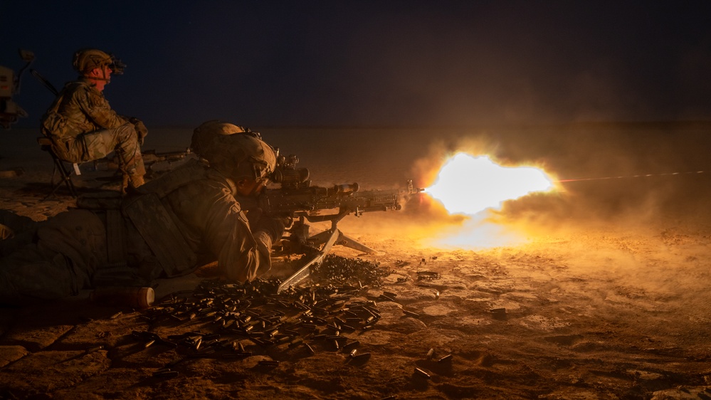 Machine Gun Madness, Coalition alongside Partners fire away