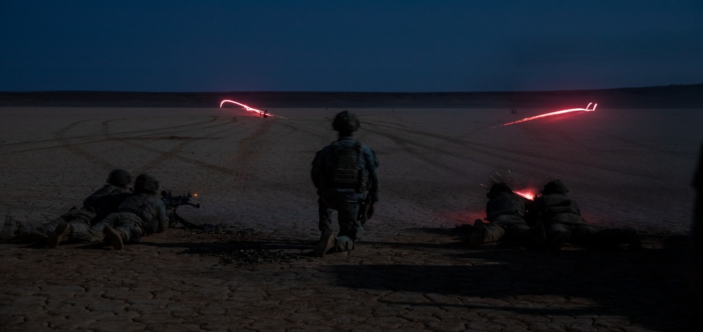 Machine Gun Madness, Coalition alongside Partners fire away
