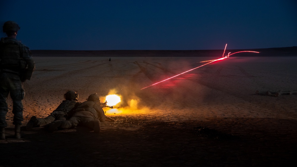 Machine Gun Madness, Coalition alongside Partners fire away