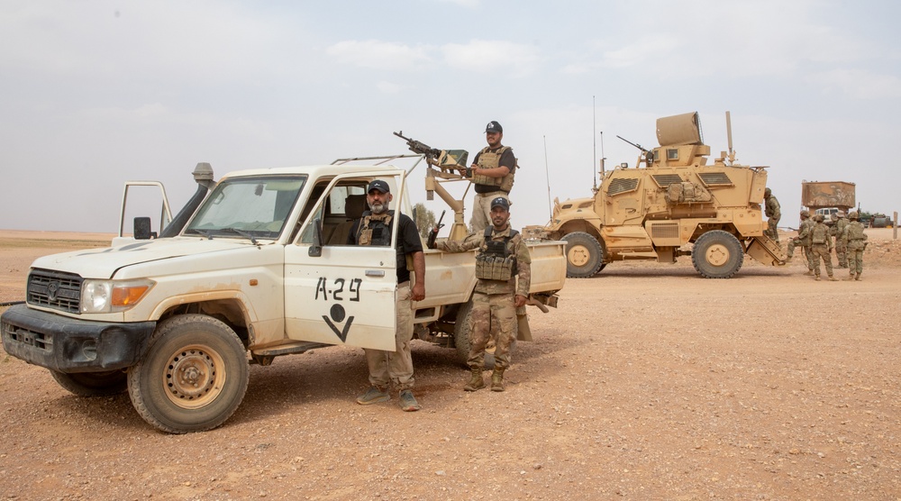 Machine Gun Madness, Coalition alongside Partners fire away