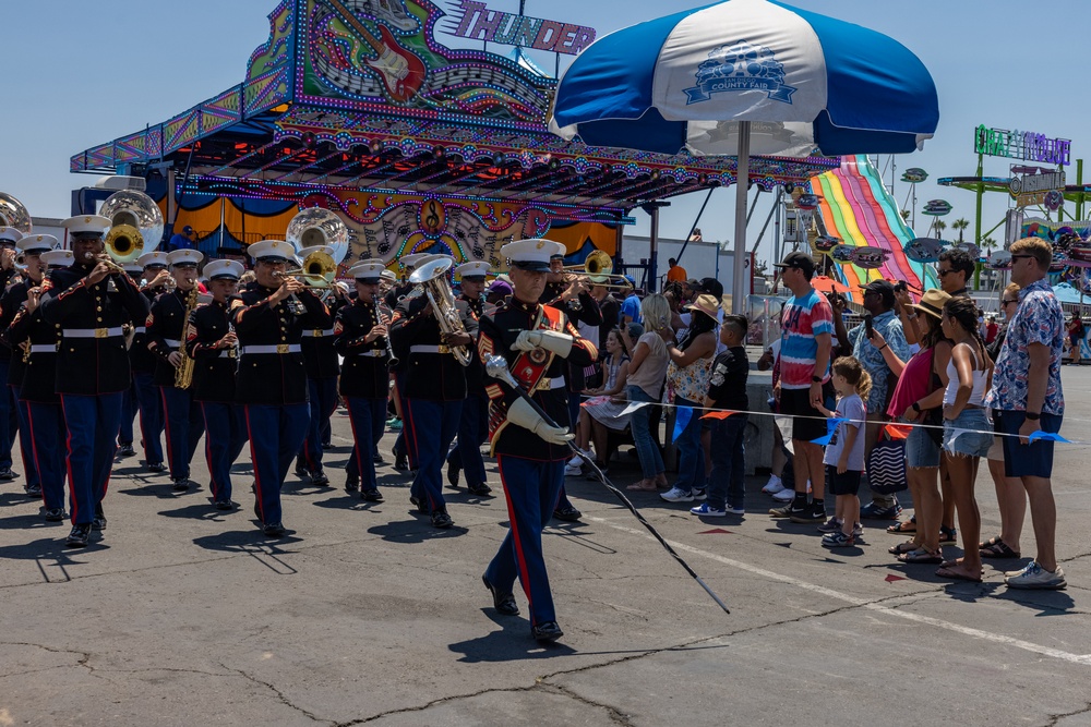 Marine Band San Diego at the 4th of July Parade