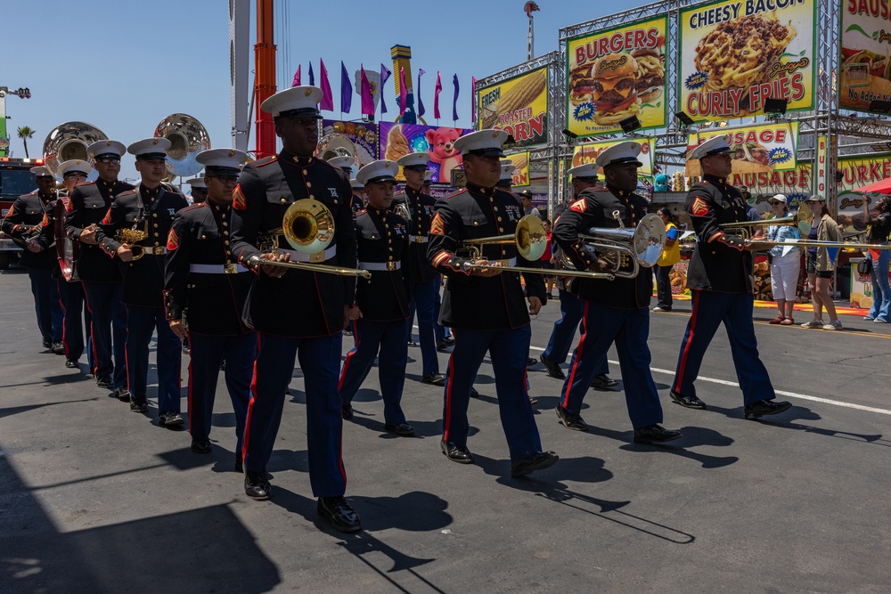 Marine Band San Diego at the 4th of July Parade
