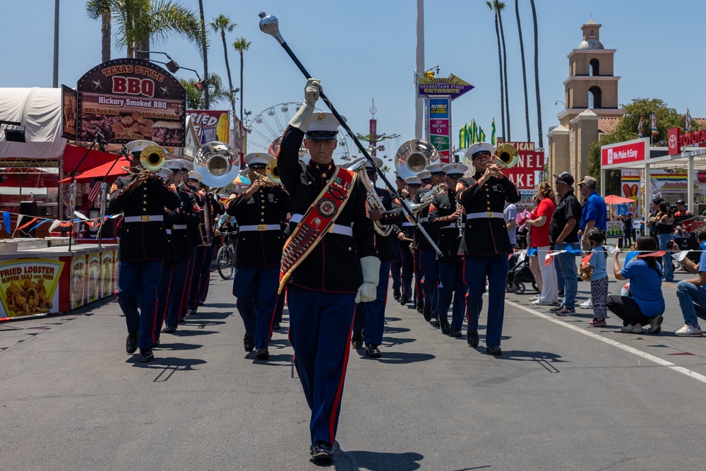 Marine Band San Diego at the 4th of July Parade