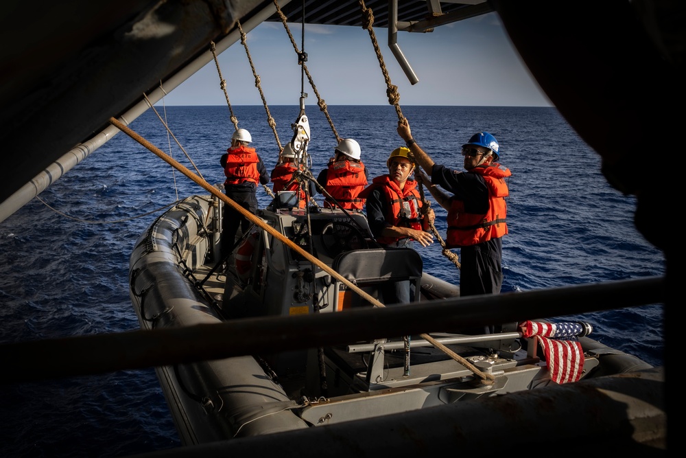 USS Gerald R. Ford (CVN 78) Small Boat Operations