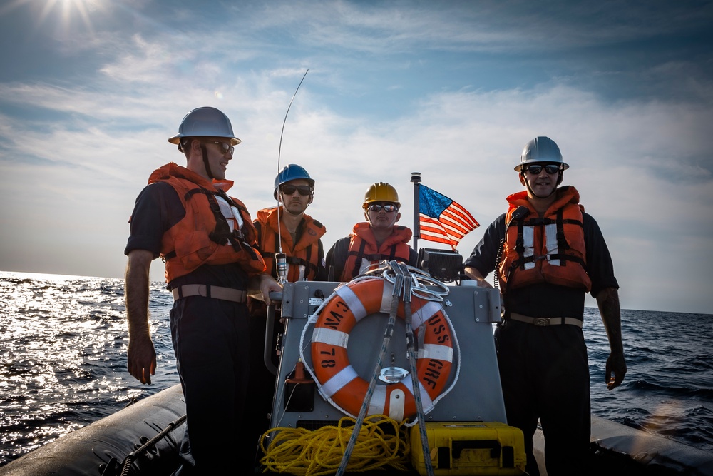 USS Gerald R. Ford (CVN 78) Small Boat Operations