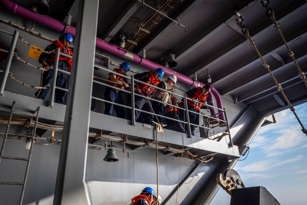 USS Gerald R. Ford (CVN 78) Small Boat Operations