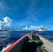 USCGC Oliver Henry crew, Forces Micronesia SBT board commercial vessels Guam