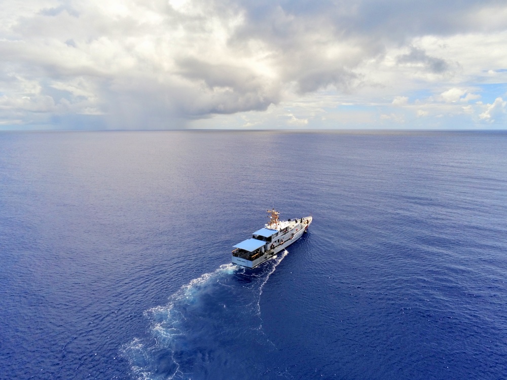 USCGC Oliver Henry patrols off CNMI