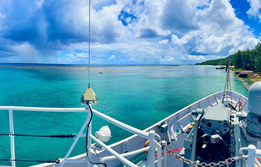 USCGC Oliver Henry crew completes successful patrol in Guam, CNMI