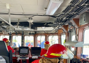 USCGC Oliver Henry crew completes TSTA in Guam