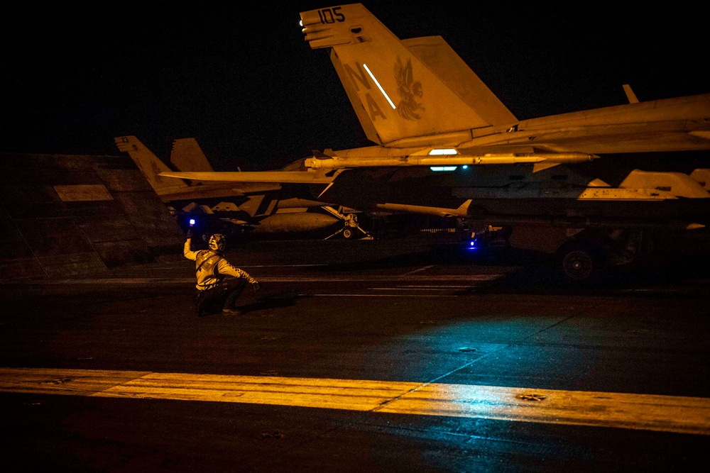 Nimitz Conducts Flight Operations