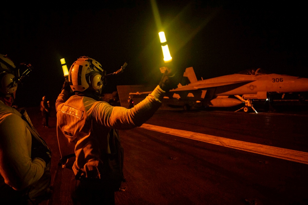 Nimitz Conducts Flight Operations