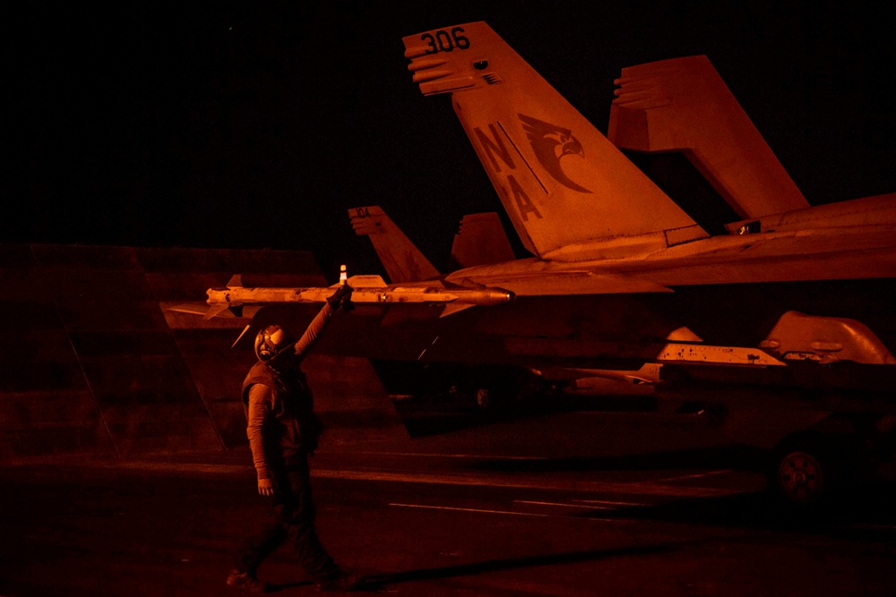Nimitz Conducts Flight Operations