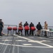 Sailors aboard the USS John Finn hold a Fourth of July celebration in the Philippine Sea