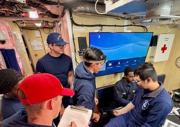 USCGC Oliver Henry crew completes medical drills