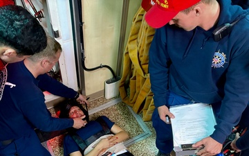 USCGC Oliver Henry crew completes medical drills