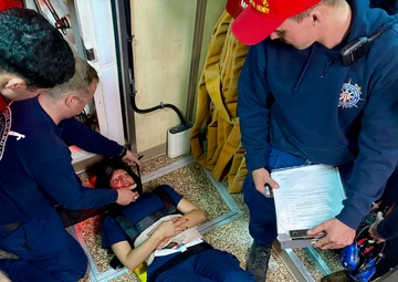 USCGC Oliver Henry crew completes medical drills