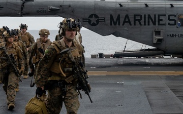 USS America (LHA 6) Conducts Flight Operations