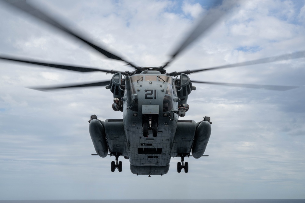Flight Operations aboard USS America (LHA 6)