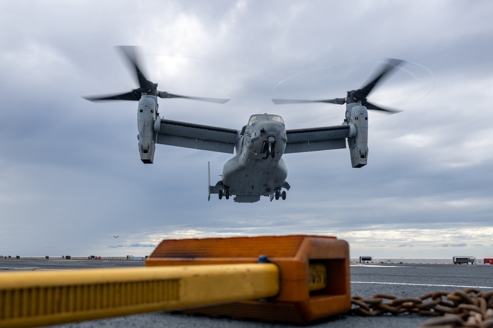 Flight Operations aboard USS America (LHA 6)