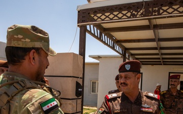 Syrian Partners meet with Iraqj Border Force Command