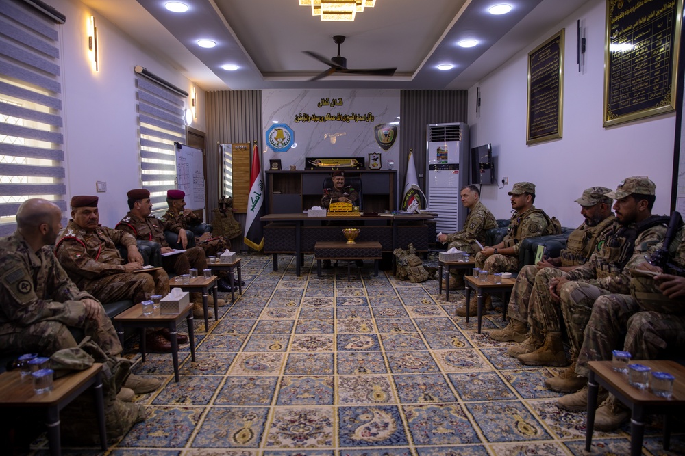 Syrian Partners meet with Iraqj Border Force Command