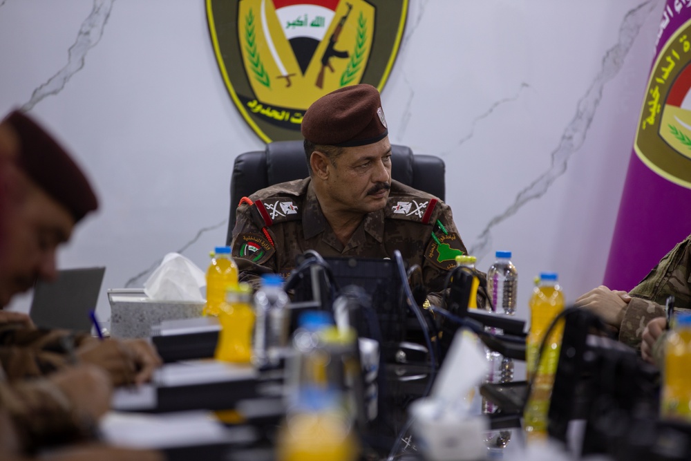 Syrian Partners meet with Iraqj Border Force Command