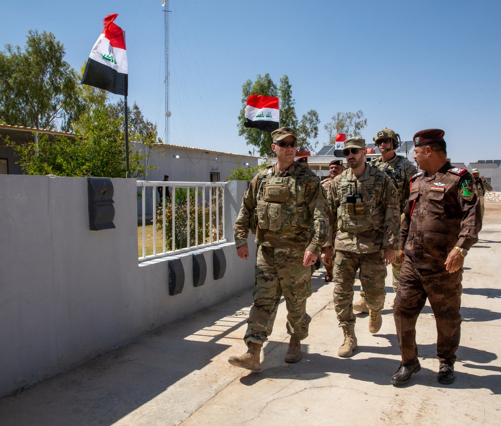 Syrian Partners meet with Iraqj Border Force Command