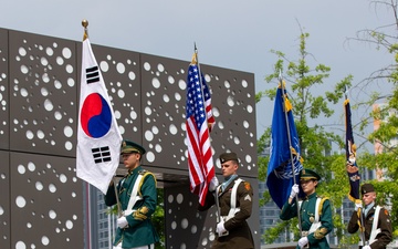 Eighth Army, 25th ID Soldiers participate in Task Force Smith 75th anniversary ceremony