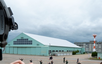 459 AS visits JASDF sister squadron for bilateral exchange, UH-1N crew bids farewell