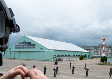 459 AS visits JASDF sister squadron for bilateral exchange, UH-1N crew bids farewell