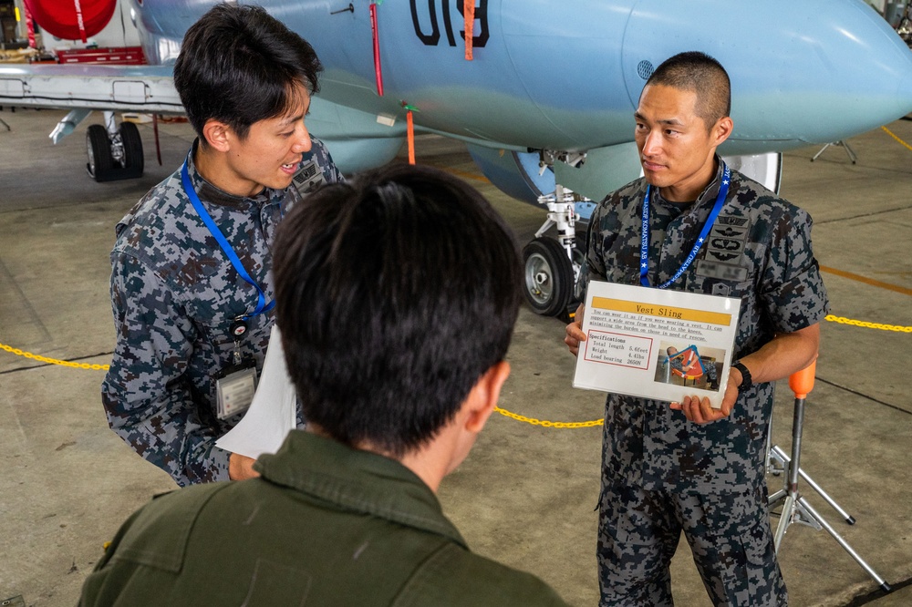 459 AS visits JASDF sister squadron for bilateral exchange, UH-1N crew bids farewell