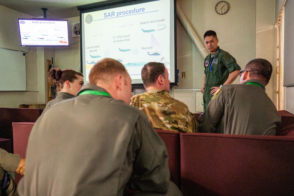 459 AS visits JASDF sister squadron for bilateral exchange, UH-1N crew bids farewell