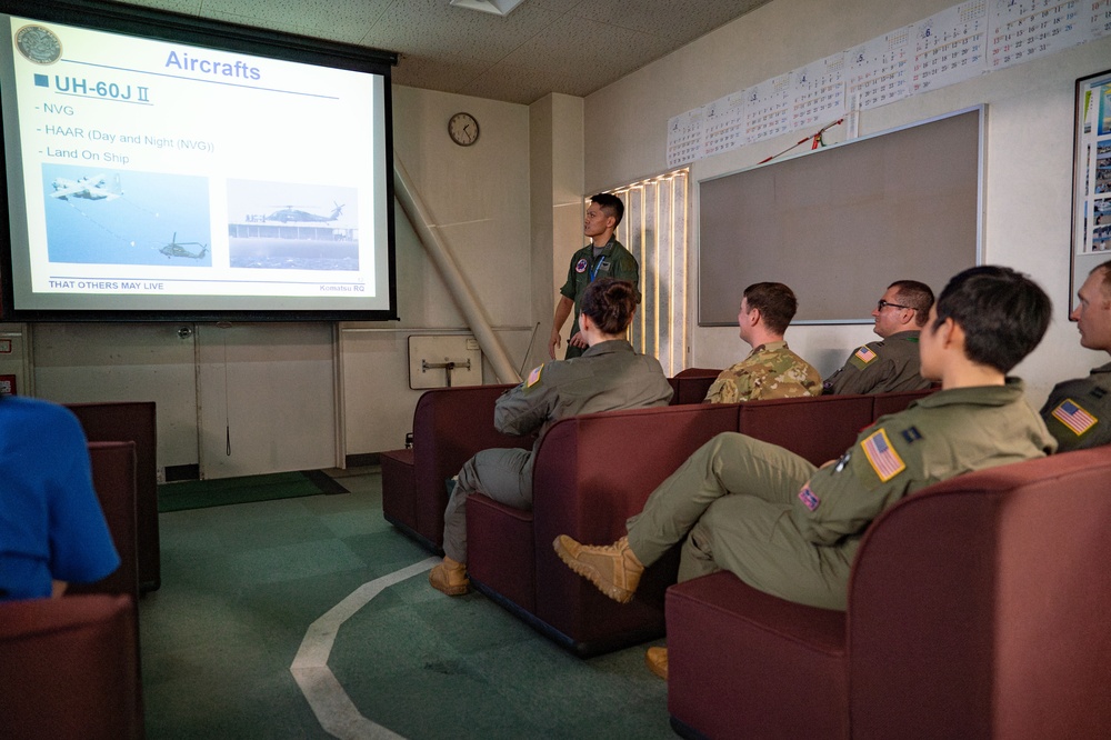 459 AS visits JASDF sister squadron for bilateral exchange, UH-1N crew bids farewell