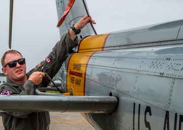 459 AS visits JASDF sister squadron for bilateral exchange, UH-1N crew bids farewell