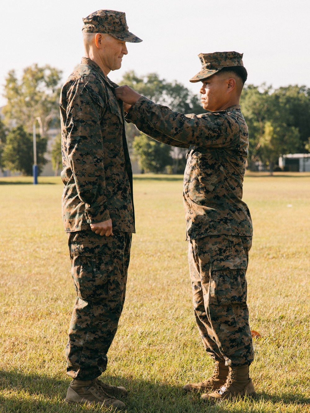 MRF-D 25.3 holds U.S. Navy Fleet Marine Force Pinning Ceremony