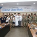 65th Medical Brigade Command team and 549th Hospital Center Command team visit to the Daegu Catholic University Medical Center.