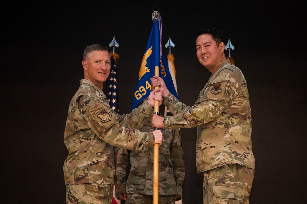 694th ISS Change of Command