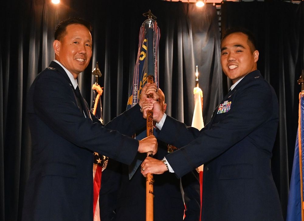 374 LRS Change of Command