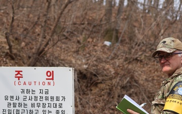 Regular DMZ inspections support peace and stability on Korean Peninsula