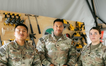 Engineers Build Mock Tanks to Support UAV Training