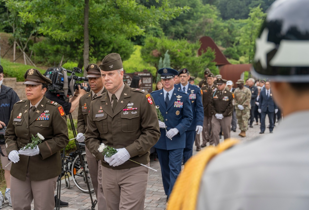 75th Task Force Smith Memorial Ceremony