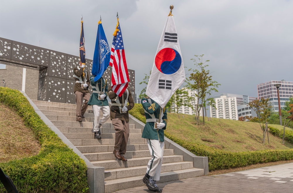 75th Task Force Smith Memorial Ceremony