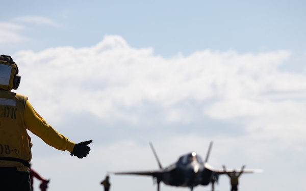 31st MEU | F-35B flight operations