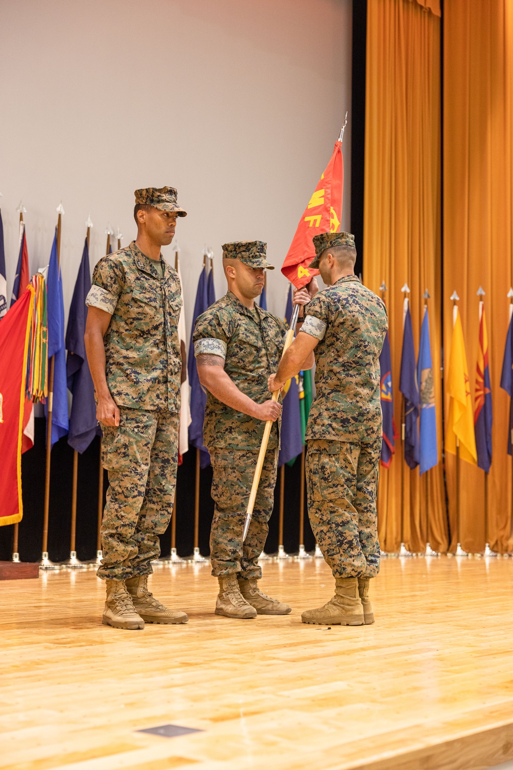 Headquarters Company, 4th Marine Regiment Change of Command Ceremony