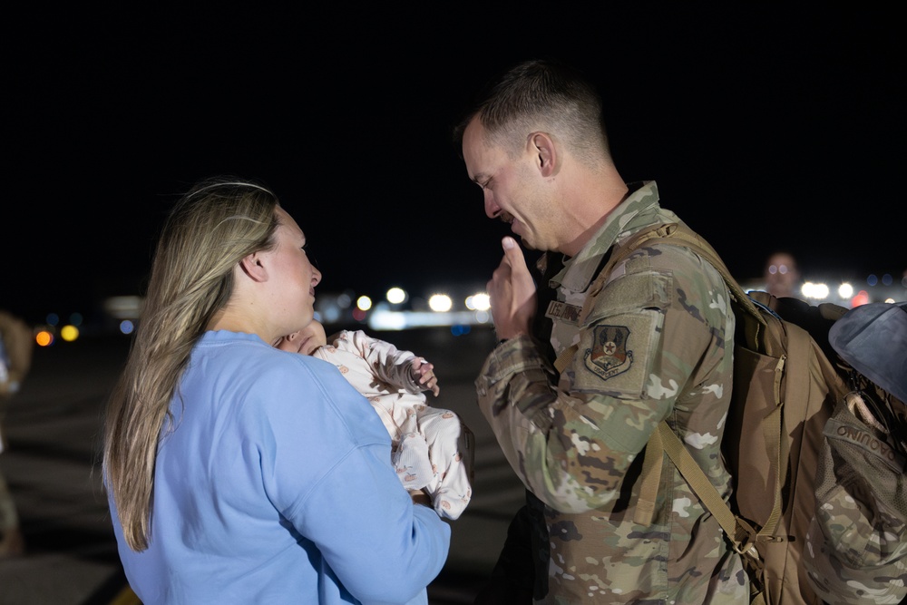 124th Fighter Wing Deployers Return Home