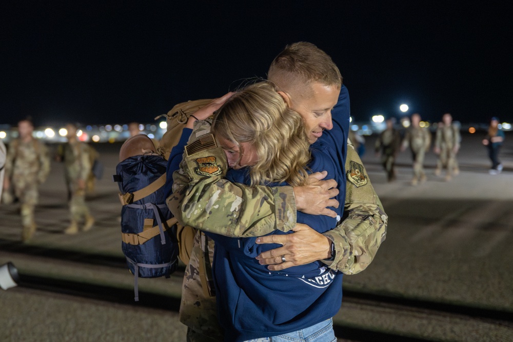 124th Fighter Wing Deployers Return Home