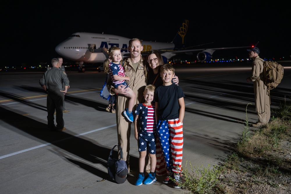 124th Fighter Wing Deployers Return Home