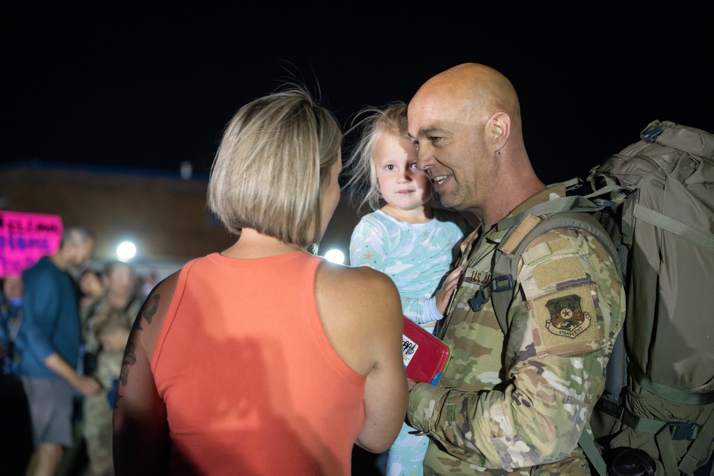 124th Fighter Wing Deployers Return Home